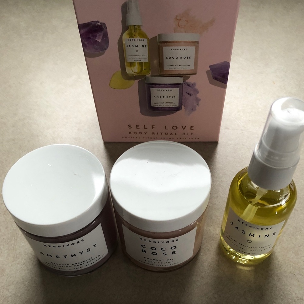 Herbivore self love body ritual kit